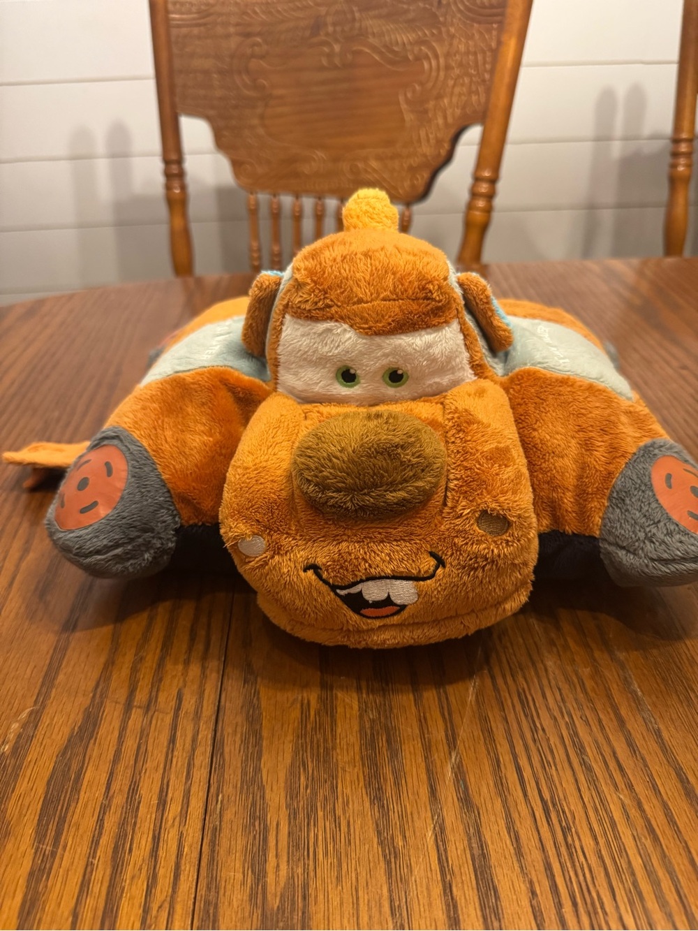 Disney Pixar Cars Pillow Pet Pee-wees Tow Mater Plush Stuffed Animal 11”